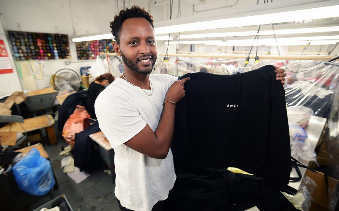 Refugee risks everything on NYC’s garment industry — one $350 sweatshirt at a time