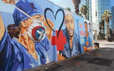 Barco® Uniforms Partners with Beautify Earth to Honor Frontline Medical Professionals with Inspiring COVID-19 Mural