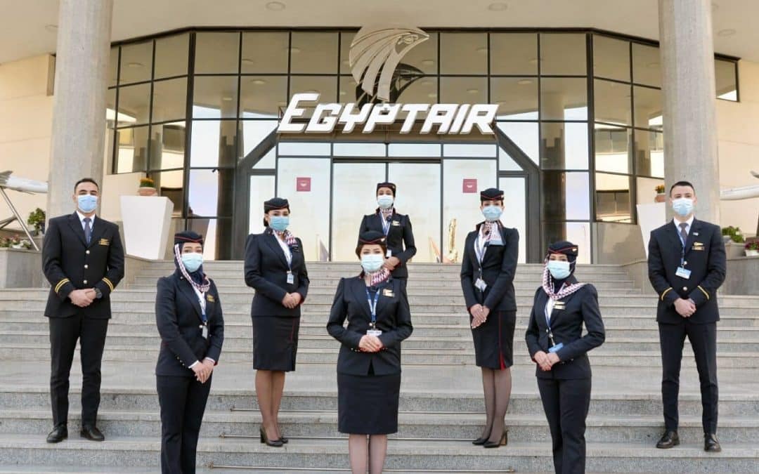 Egypt Air Reveals New Cabin Crew Uniforms