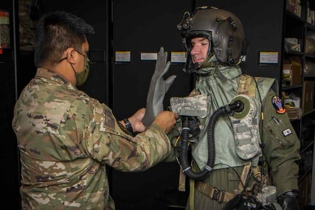 Air Force Tests New Suits to Protect Aircrew from Biological, Chemical Attacks