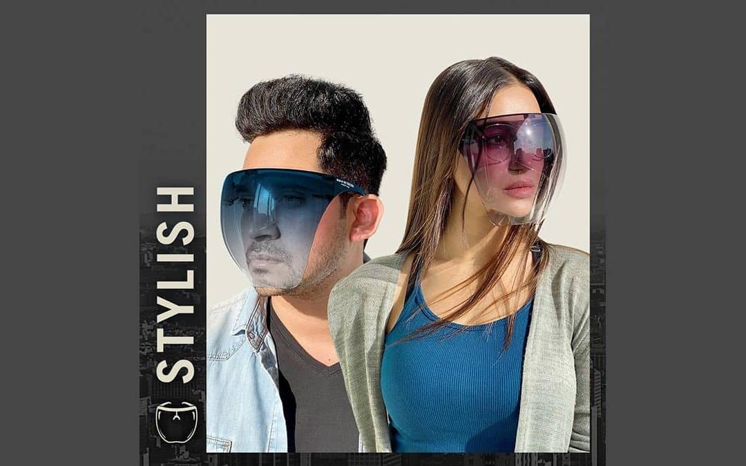Kenneth Cole launches fashionable goggle-style face shield with 180° safety coverage