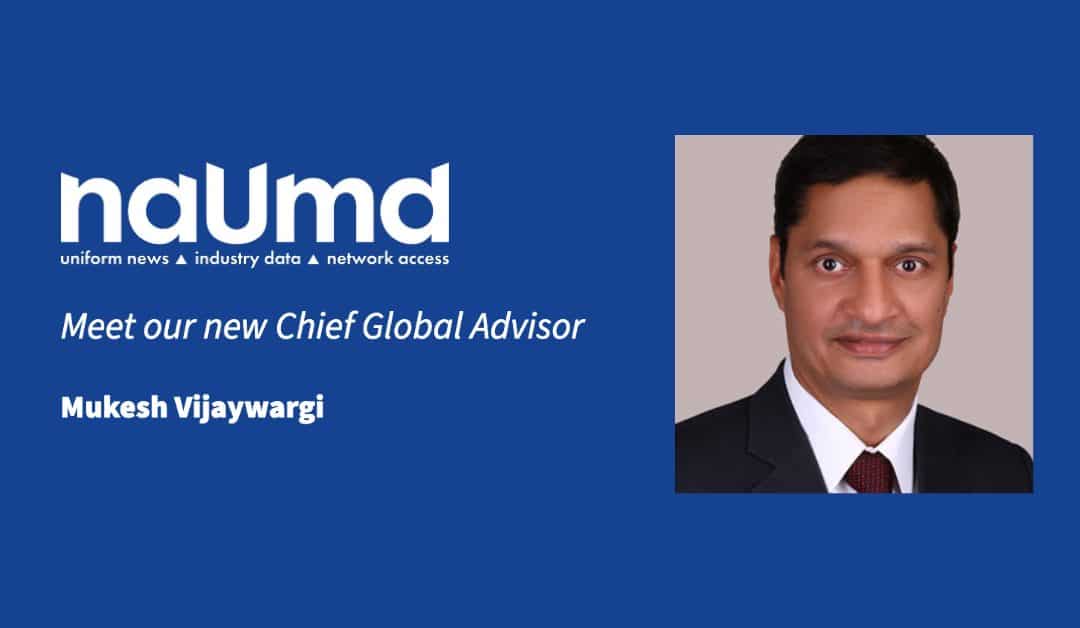 Mukesh Vijaywargi Named NAUMD Chief Global Advisor