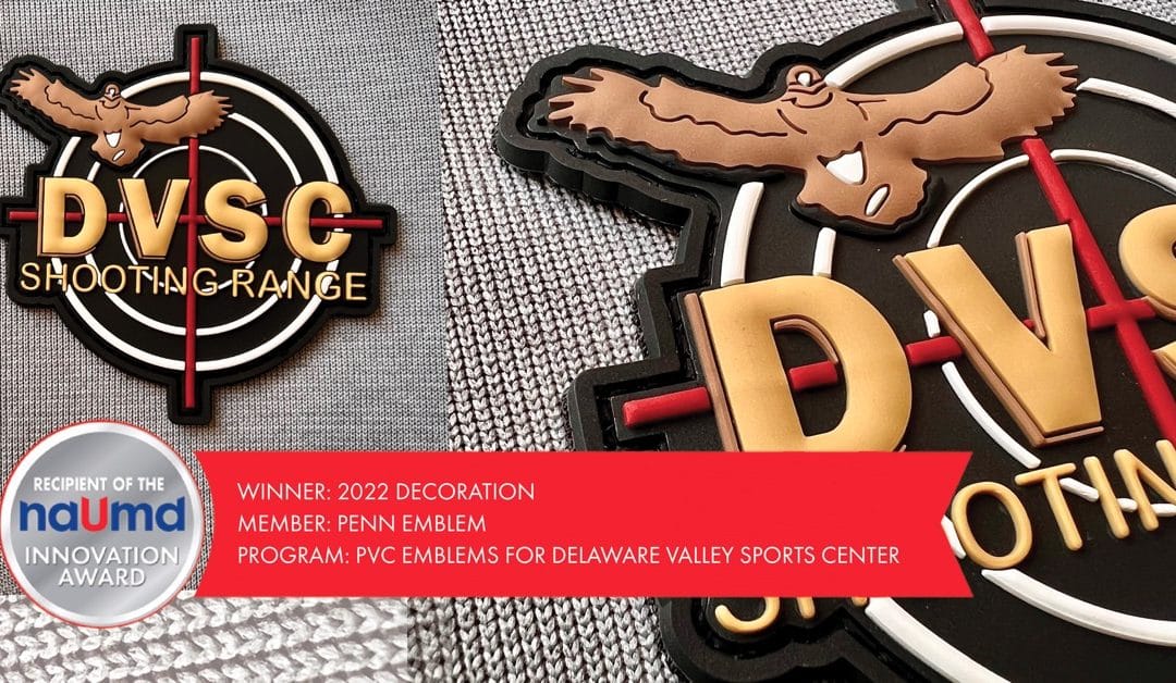 2022 Awards Profile: PVC Emblems for Delaware Valley Sports Center, Penn Emblem