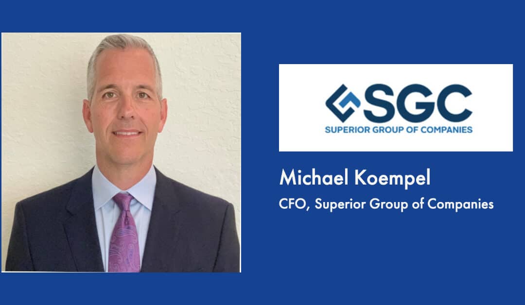 Superior Group of Companies Announces Michael Koempel as New Chief Financial Officer