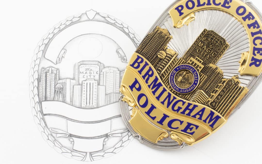 2022 Awards Profile: Smith & Warren, Birmingham Alabama Police Department, Badges