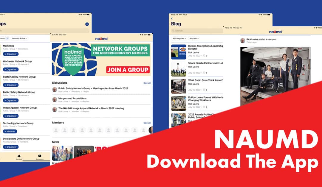 NAUMD Launches Uniform Industry Networking App on Apple and Android