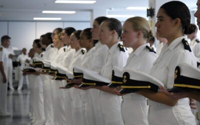 Navy Uniforms Designed 4 Decades Ago Resized for Female Sailors