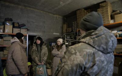 Home-grown supply operation outfits Ukraine’s women soldiers