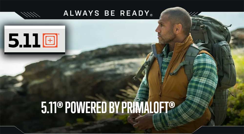 5.11 Tactical Introduces Technical Apparel Utilizing PrimaLoft Insulation