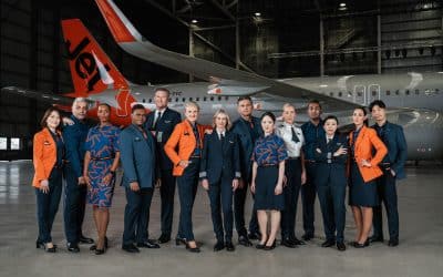 Jetstar rolls out its new uniform for the first time in the airline’s 20-year history