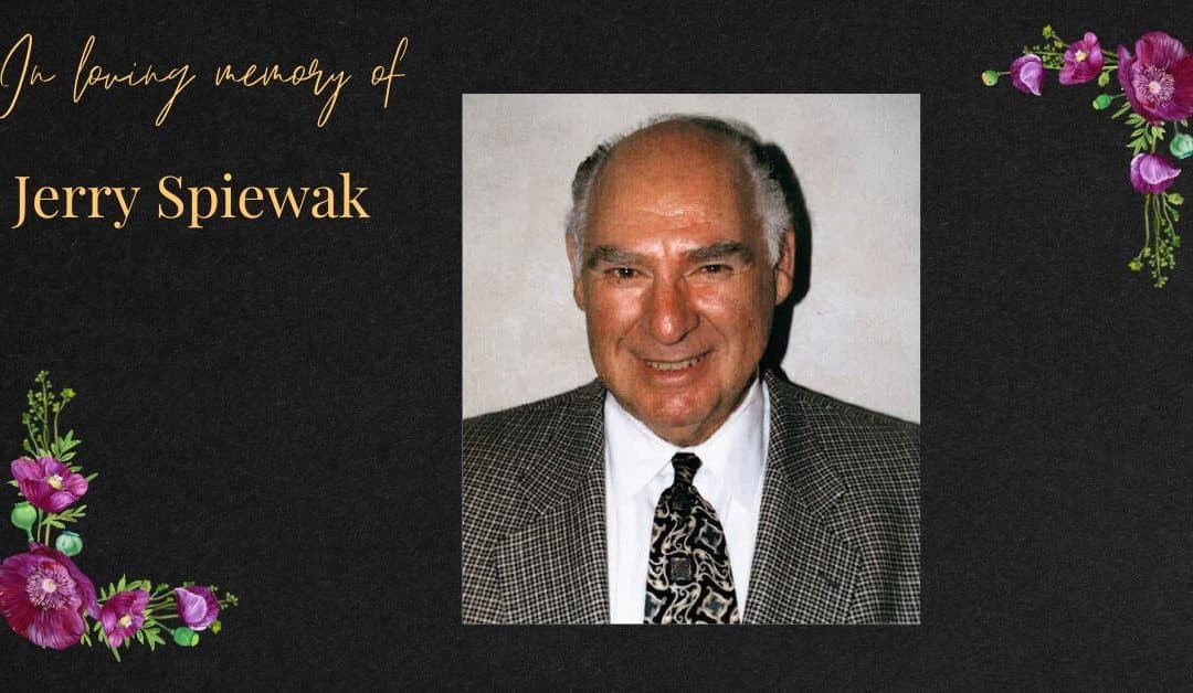 In Memoriam: Gerald Spiewak, Industry Leader and Visionary