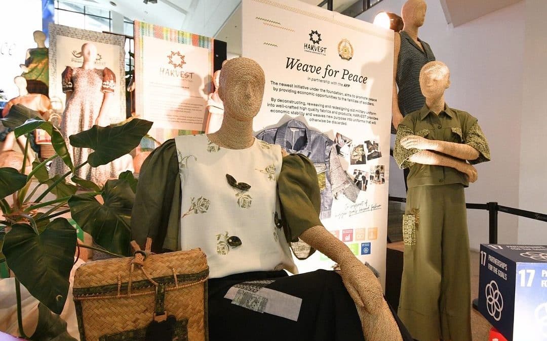 Aileen’s Uniform Atlas:  Recycling military uniforms gives Philippine families a chance in the job market