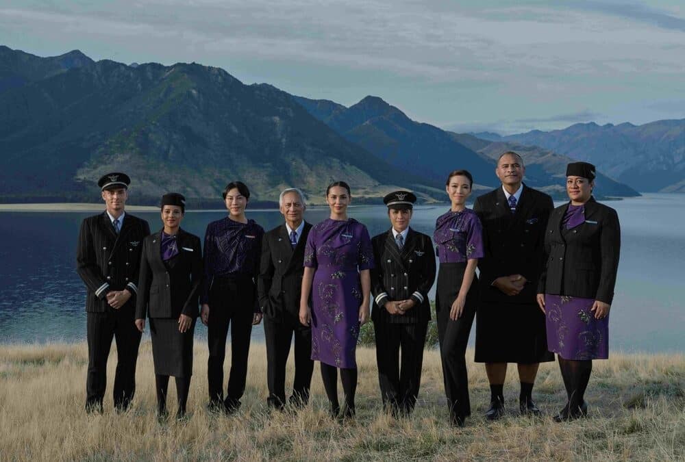 Air New Zealand unveils new uniform designed by Emilia Wickstead