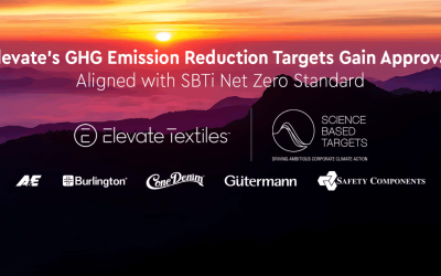 Elevate Textiles secures SBTi validation for GHG emission goals