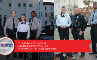 2025 Awards Profile: Gaffney Police Department, Liberty Uniform Mfg.