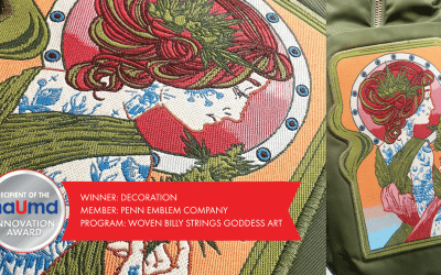 2025 Awards Profile: Woven Billy Strings Goddess Art, Penn Emblem Company
