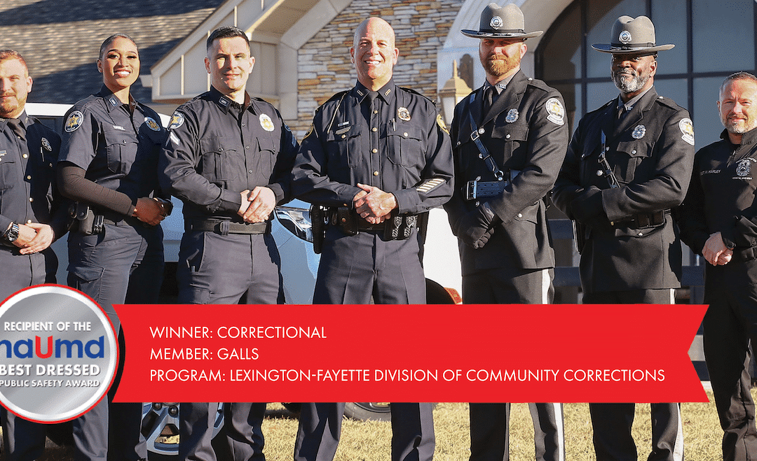 2025 Awards Profile:  Lexington-Fayette Division of Community Corrections, Galls LLC